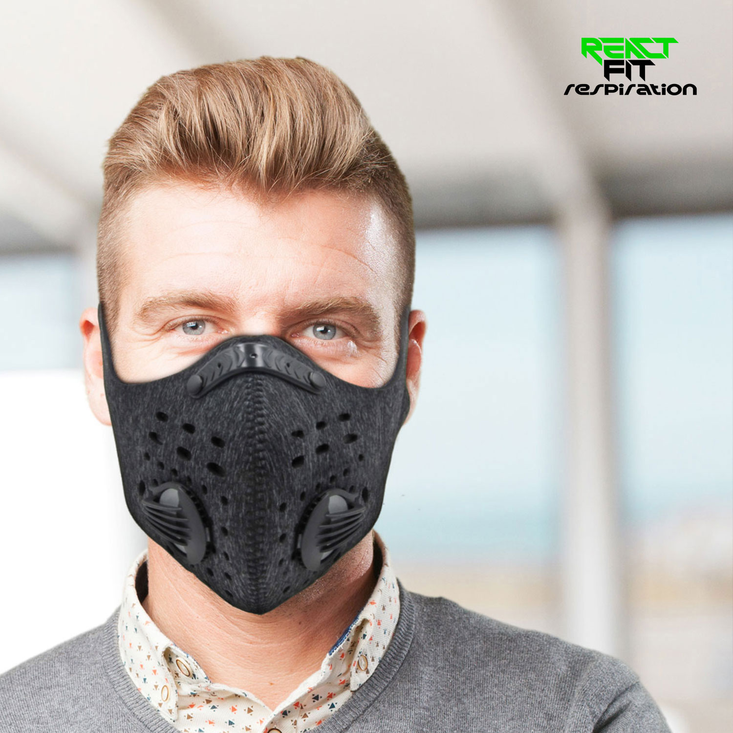 ReactFIT RF13 Face Mask – . : React FIT : . Ultimate Performance Sports ...